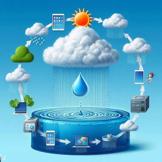 iCloud et le cycle de l'eau