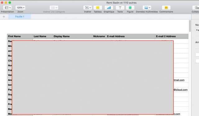 Export your address book to an Excel file