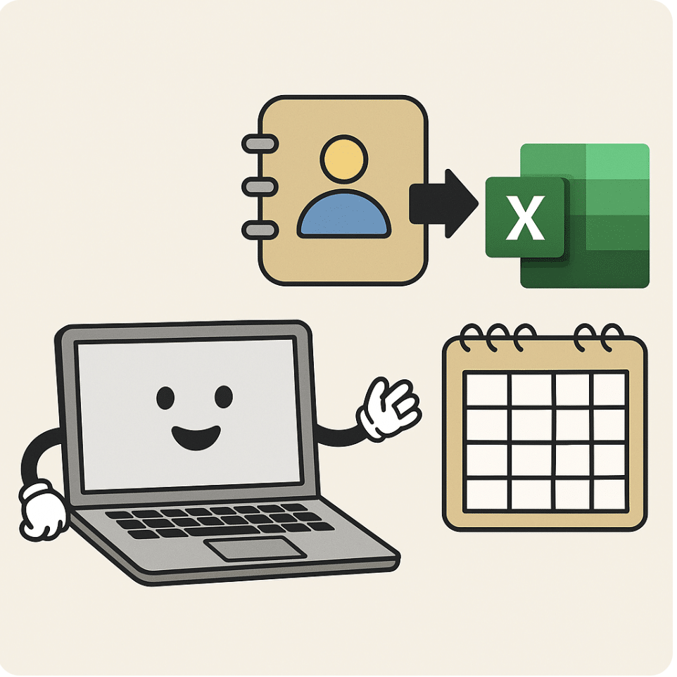 Exporter ses contacts vers Excel