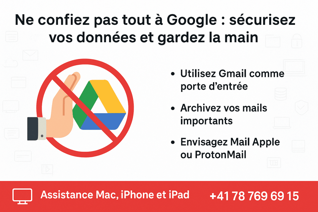 ne confiez pas tout à Google