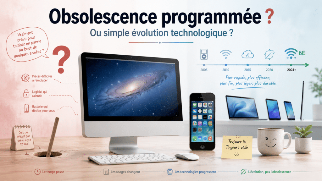 obsolescence programme ou non de iMac et des iPhone