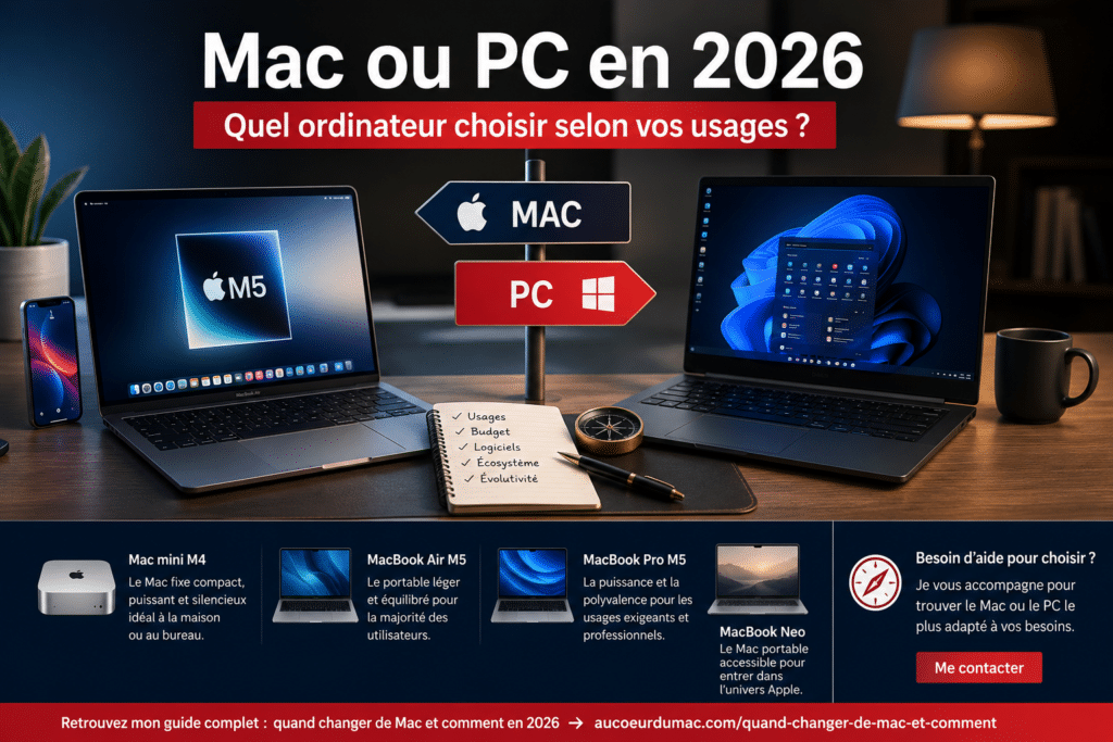 Mac ou PC en 2026