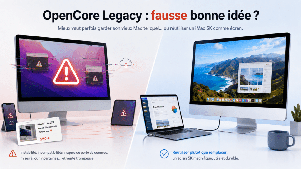 OpenCore legacy fausse bonne idée