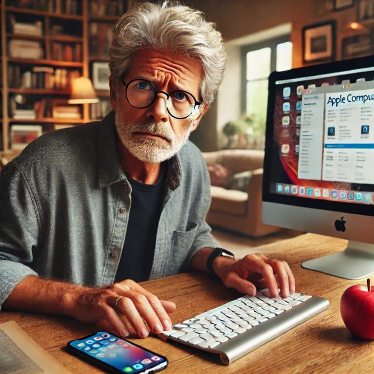 senior retraité que faire Mac iPhone