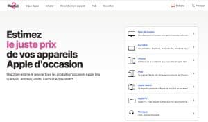 mac2sell le prix de l'occasion du Mac