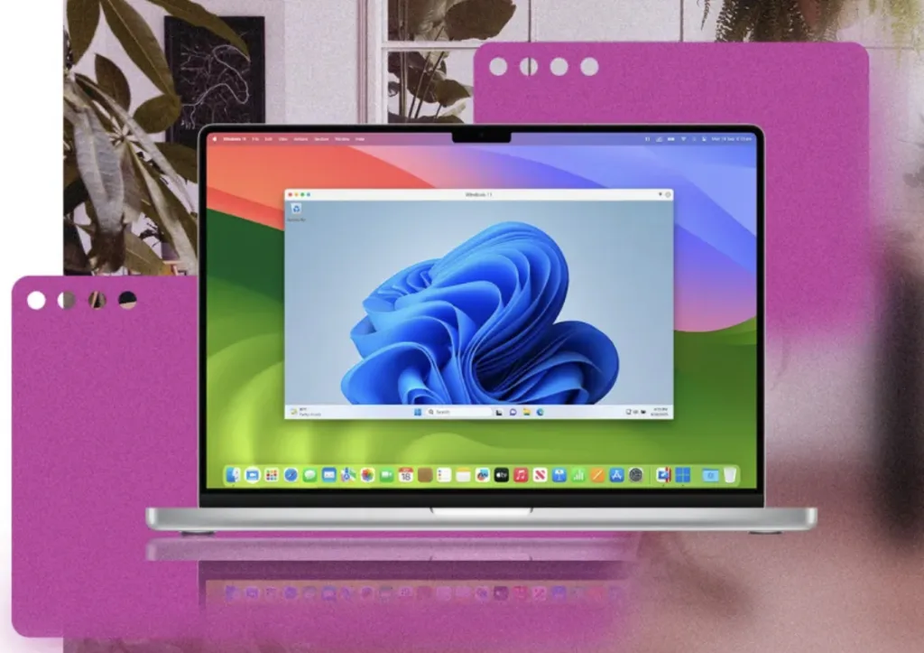 parallels desktop sur Mac pour faire tourner windows