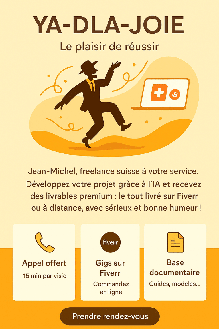 ya dla joie services numériques aux particuliers et indépendants