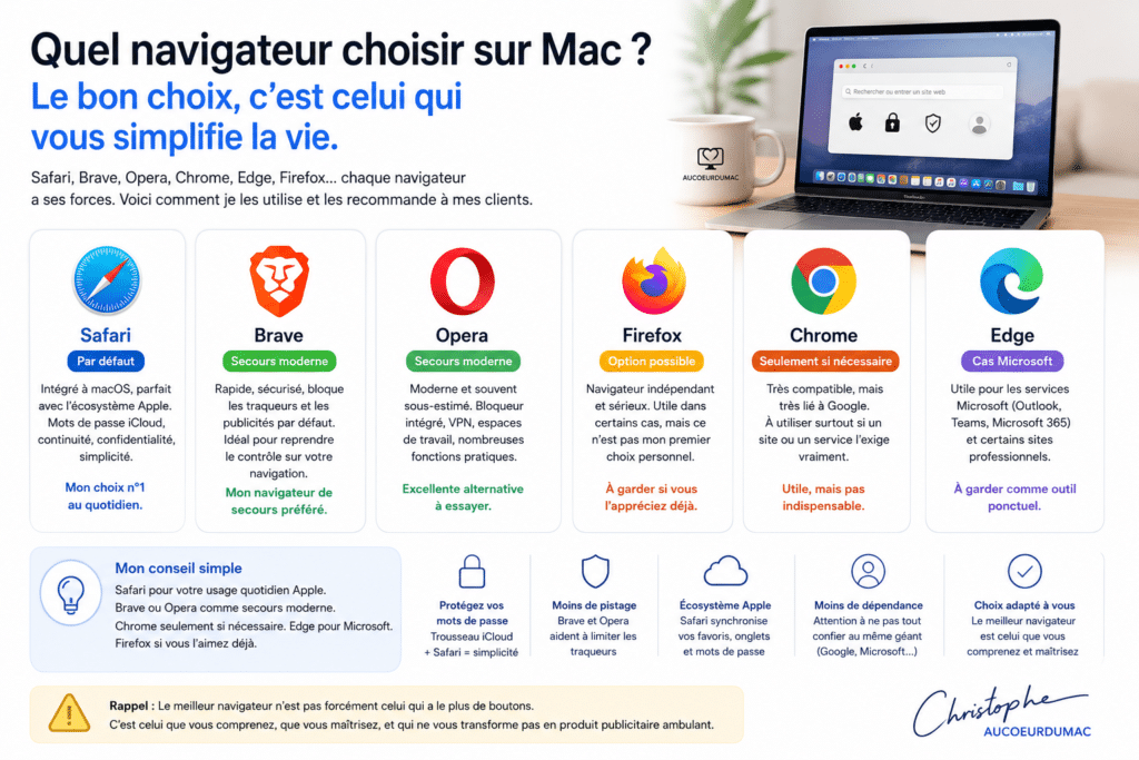 choisir son navigateur web sur Mac