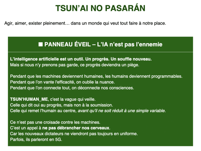 ia n'est pas notre ennemie
