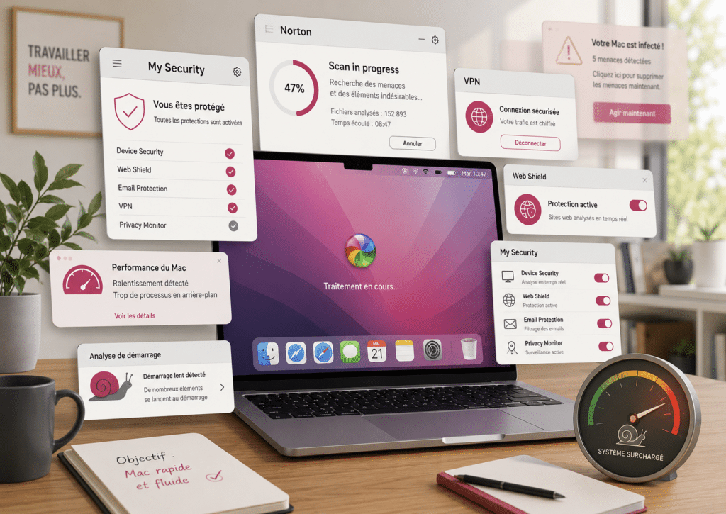 Mac ralenti par Norton ou My Security de Swisscom