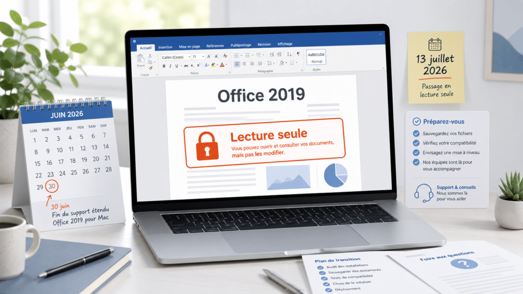 Office 2019 en lecture seule sur Mac : attention, Word pourrait bientôt ne plus écrire