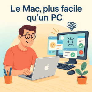 Le Mac plus facile que le PC : une ergonomie supérieure