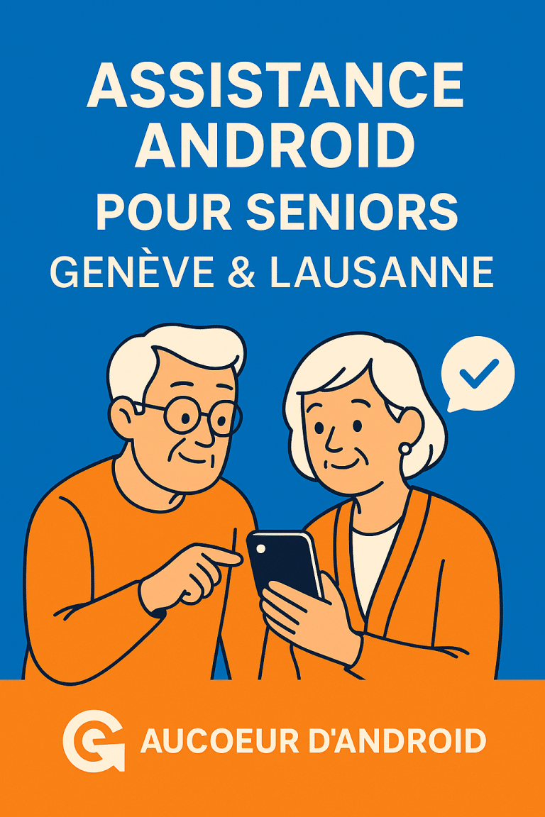 Dépannage Android seniors Geneve