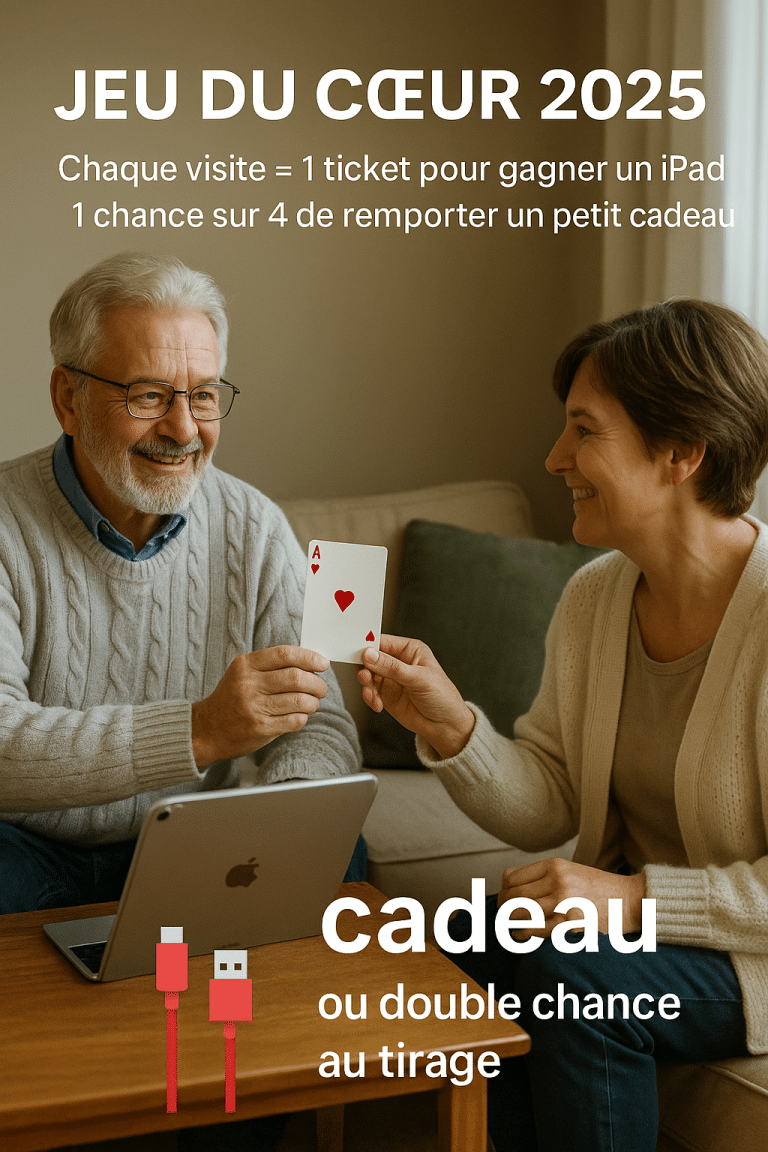 Jeu-du-Cœur 2025 – comment gagner un iPad
