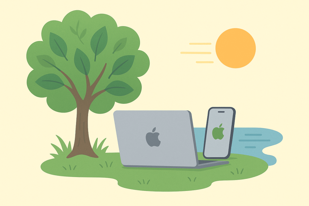 Simplifier Mac iPhone iPad hakouna Mac tata le Mac sans souci