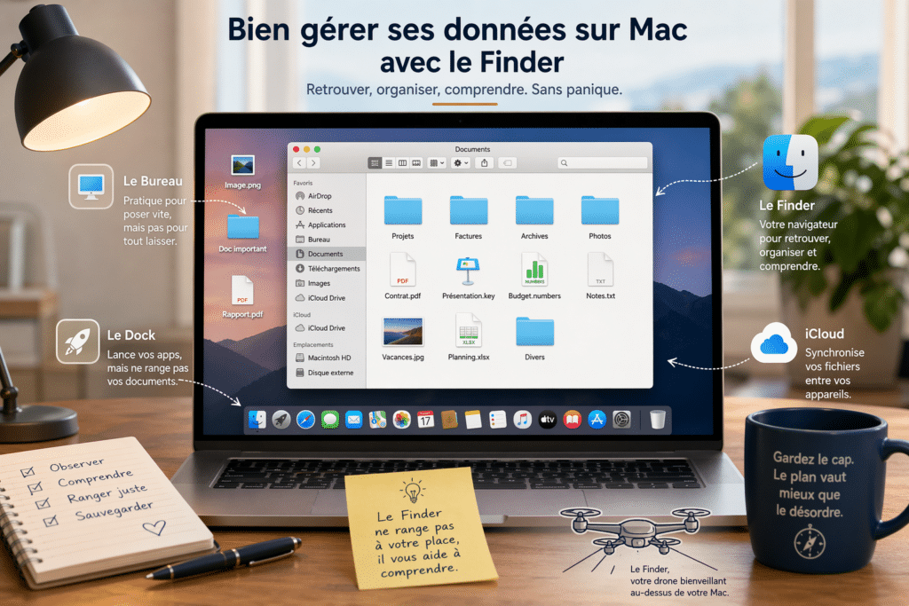 bien gérer ses données sur Mac avec le finder