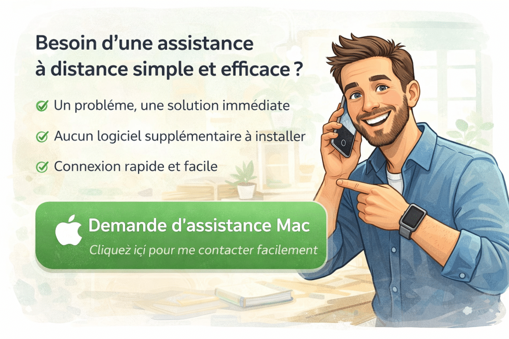 Demande assistance Mac