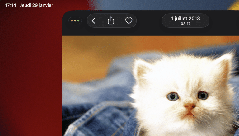 Chercher le bouton vert pour revenir au calme