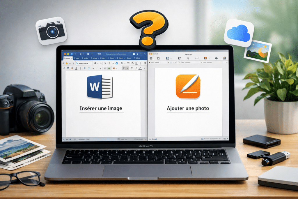insérer une photo dans Word sur Mac