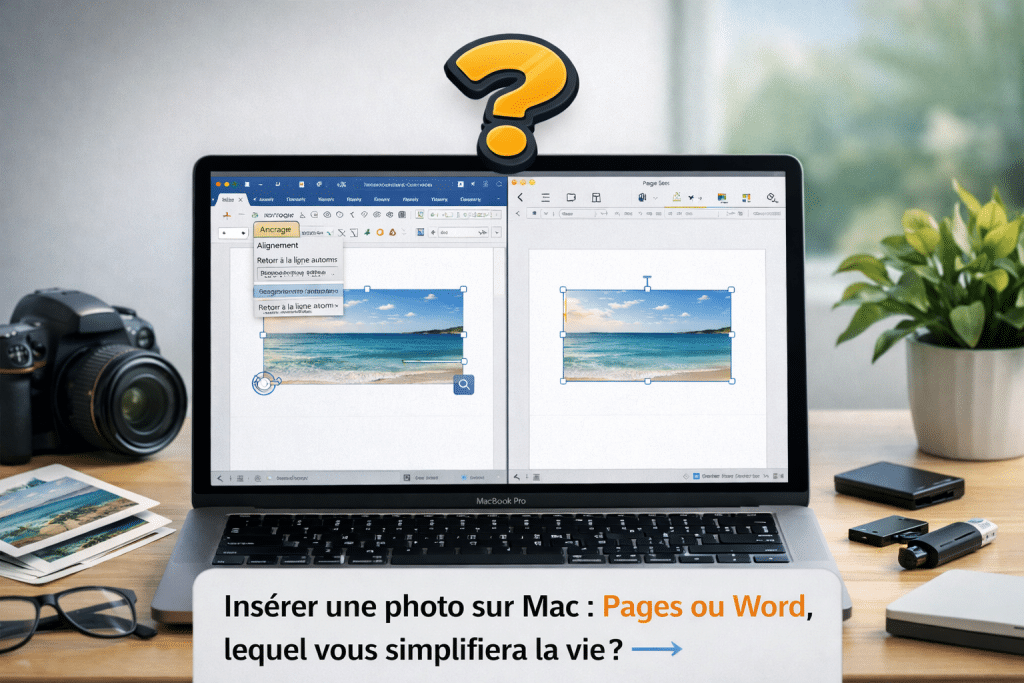 insérer une photo dans Word sur Mac