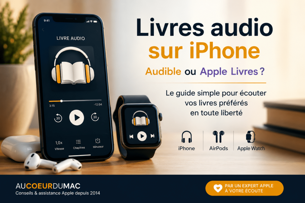 livres audio sur iphone