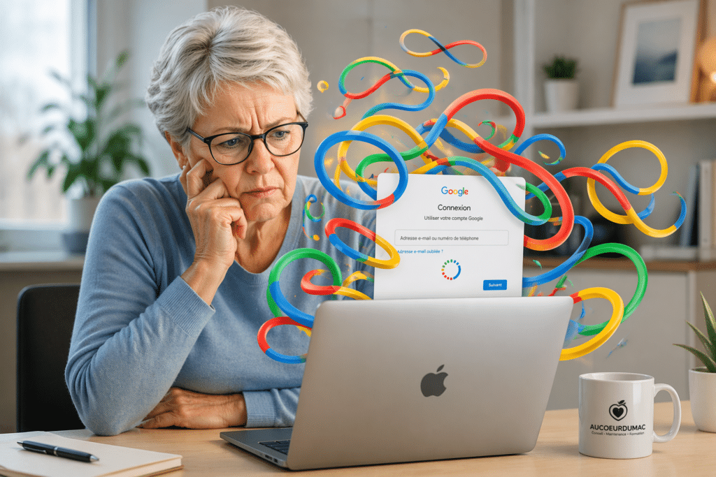 mot de passe Google correct connexion impossible