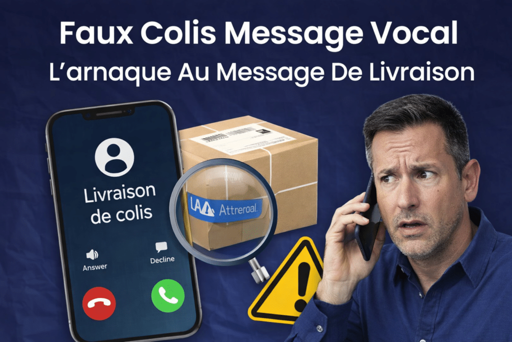 Faux colis message vocal