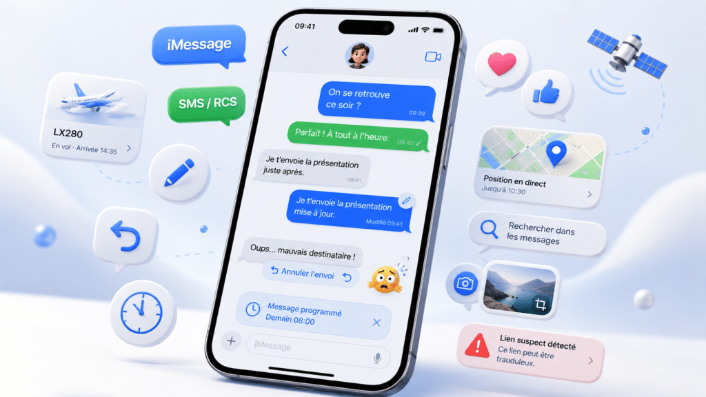 Messages iPhone les fonctions utiles méconnues