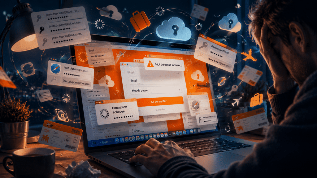 Problème de connexion au site easyJet sur Mac avec le trousseau iCloud