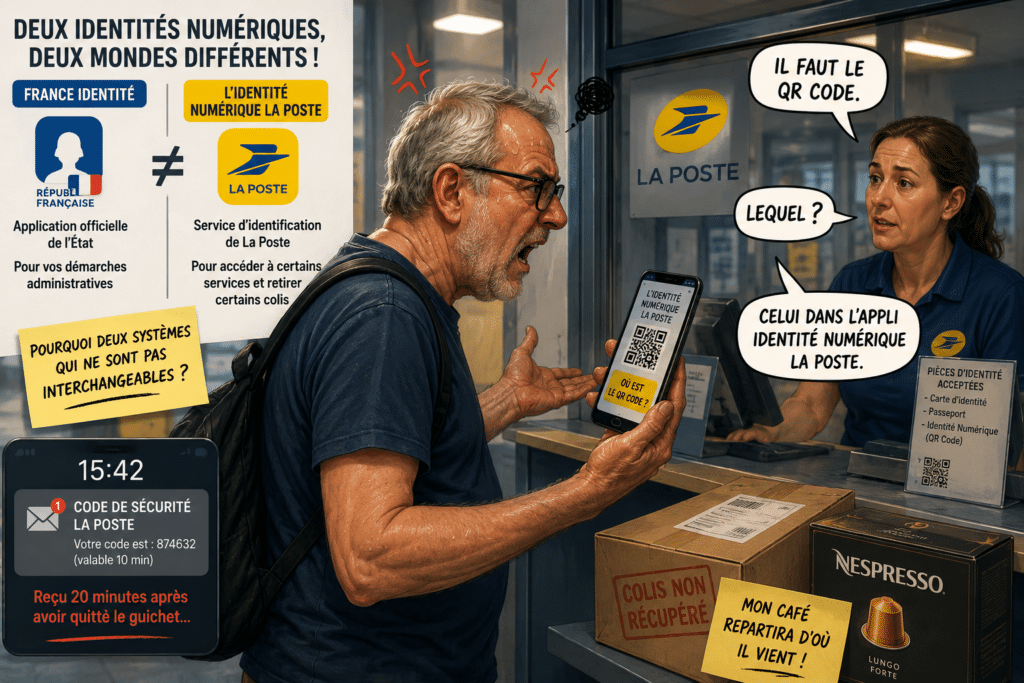 deux identités numériques deux mondes différents