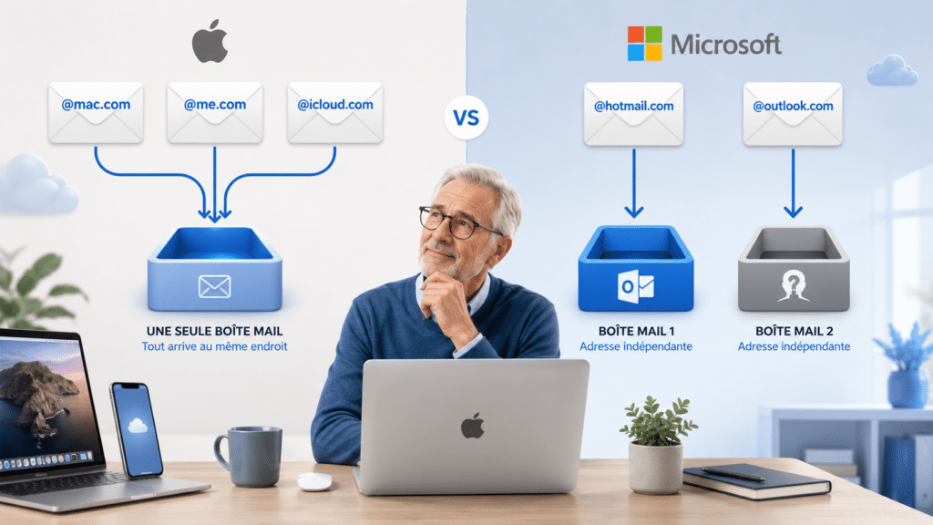 adresses apple ou adresse microsoft savoir choisir