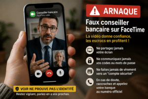 FaceTime n’est pas piraté : ce sont la confiance, l’urgence et le partage d’écran qui sont exploités par les fraudeurs.